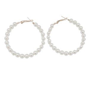 Take me to Paris Pearl Earrings